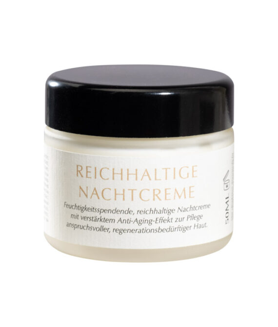 Reichhaltige Nachtcreme von Naturkosmetik Pauschenwein